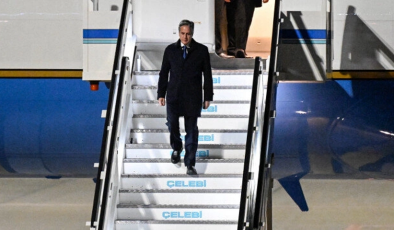 ABD Dışişleri Bakanı Antony Blinken İstanbul’a geldi: Yarın Dışişleri Bakanı Fidan ile görüşecek
