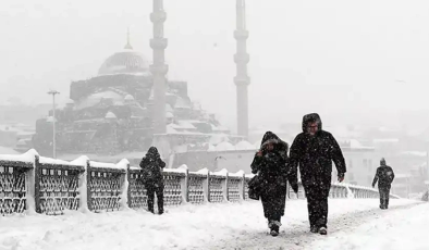 İstanbul’a lapa lapa kar yağacak! Tarih verildi